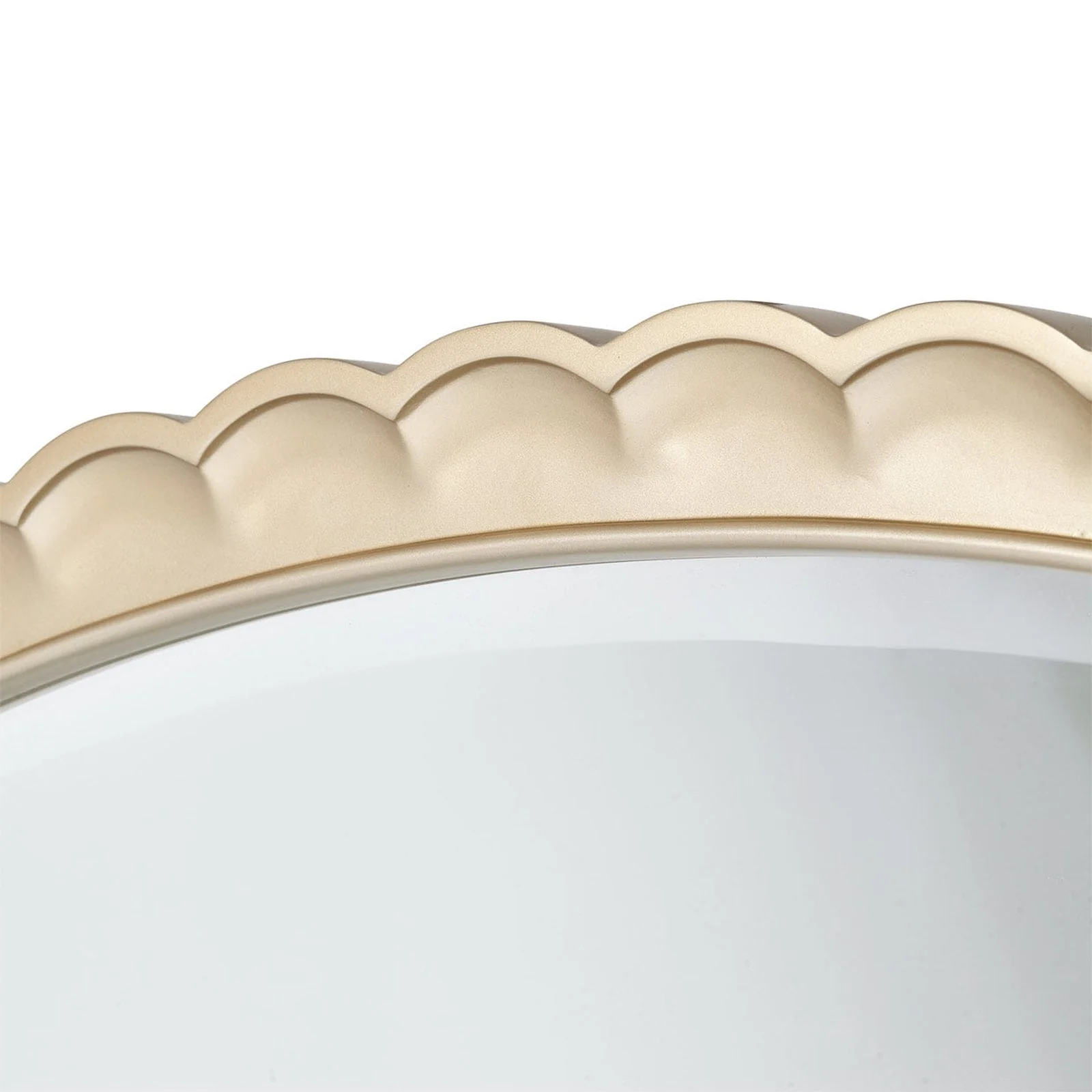 Michael Amini Malibu Crest Oval Wall Mirror - Image 9