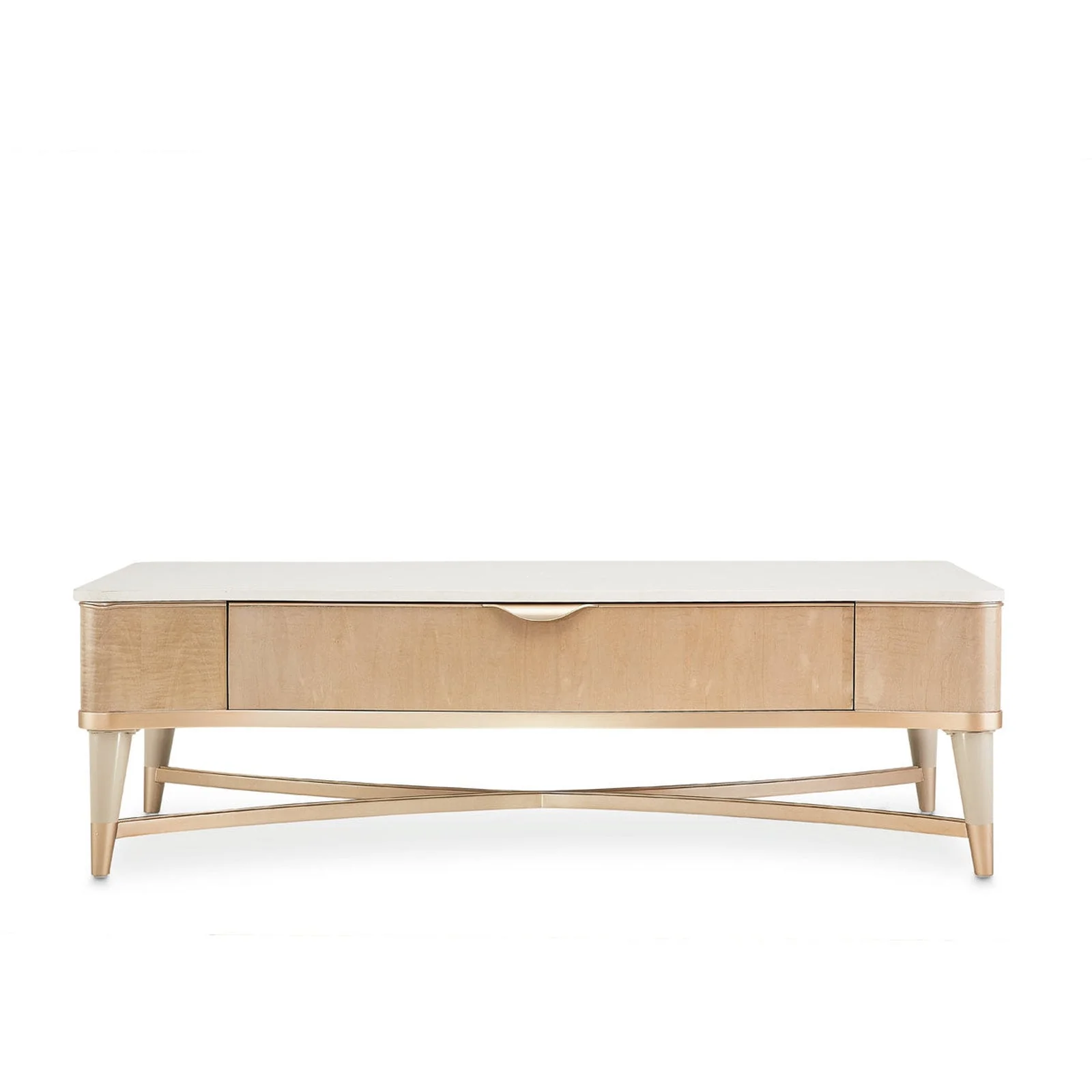 Michael Amini Malibu Crest Rectangular Cocktail Table - Image 4