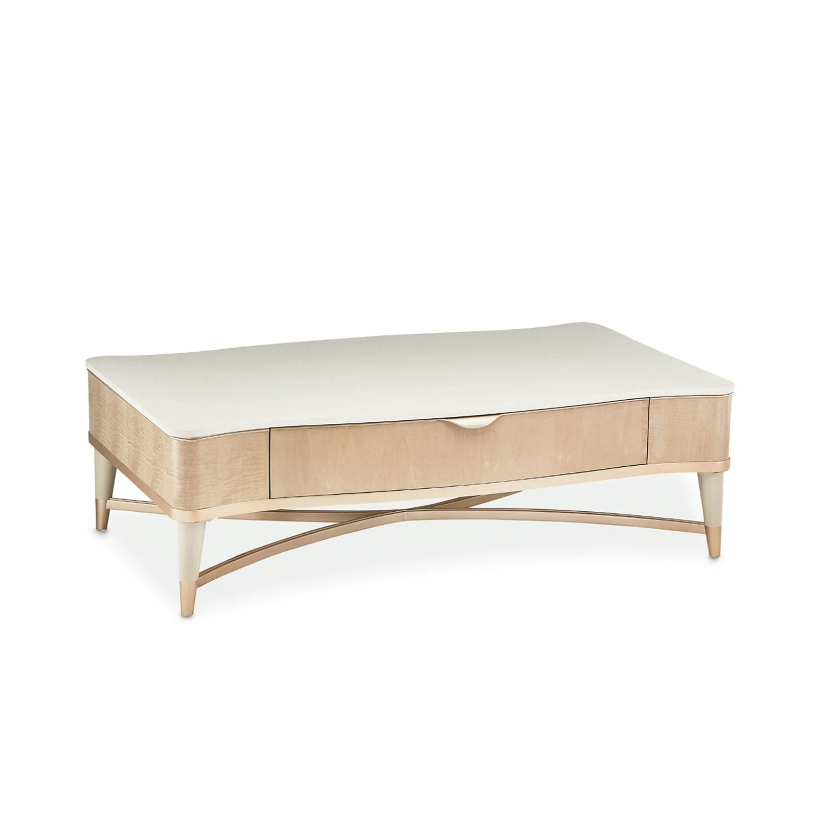 Michael Amini Malibu Crest Rectangular Cocktail Table - Image 5