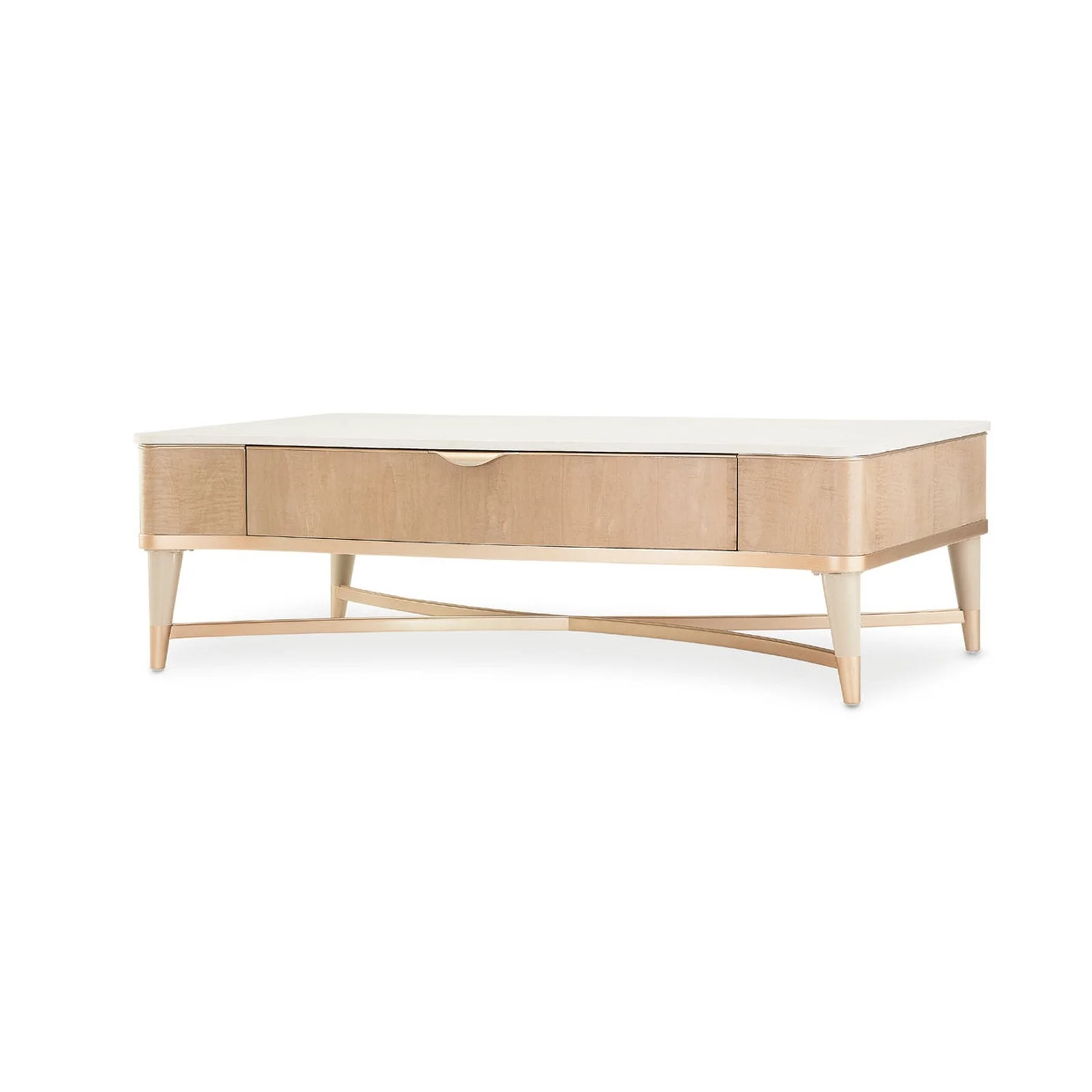 Michael Amini Malibu Crest Rectangular Cocktail Table - Image 9