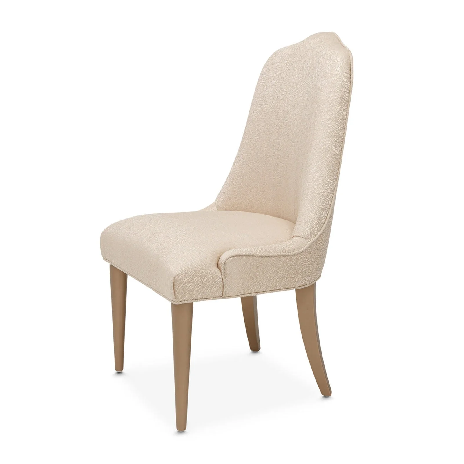 Michael Amini Malibu Crest Crotch Mahogany Side Chair - Set of 2 - Image 11