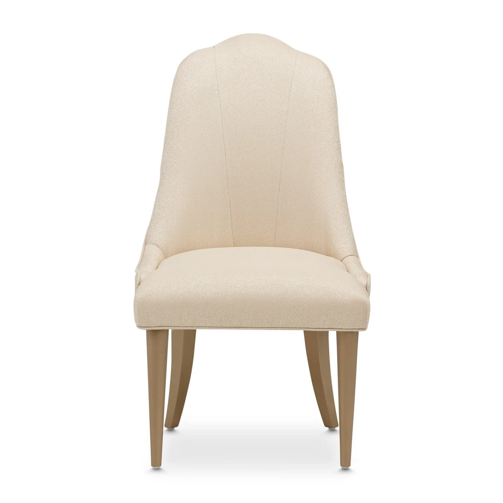 Michael Amini Malibu Crest Crotch Mahogany Side Chair - Set of 2 - Image 4