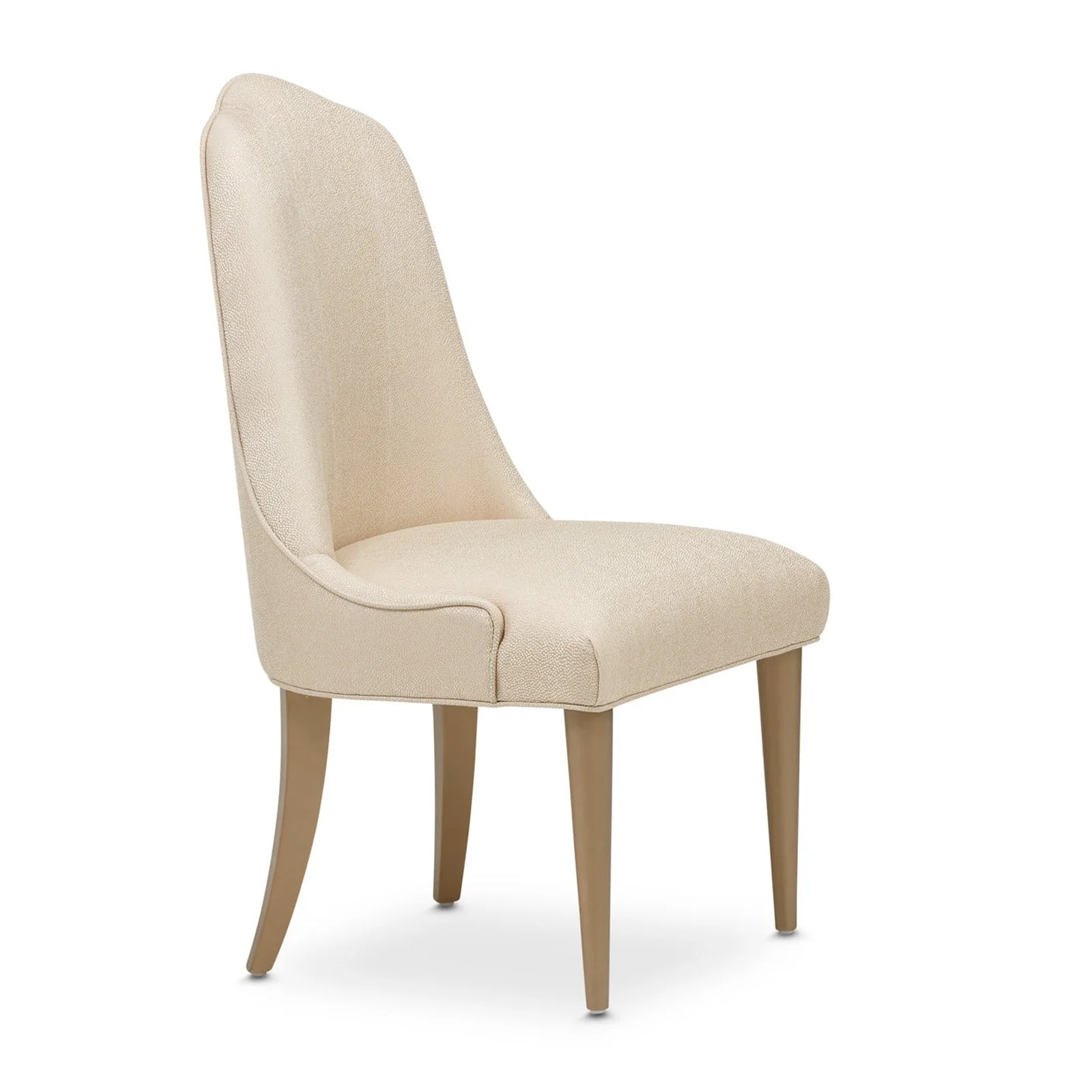 Michael Amini Malibu Crest Crotch Mahogany Side Chair - Set of 2 - Image 5