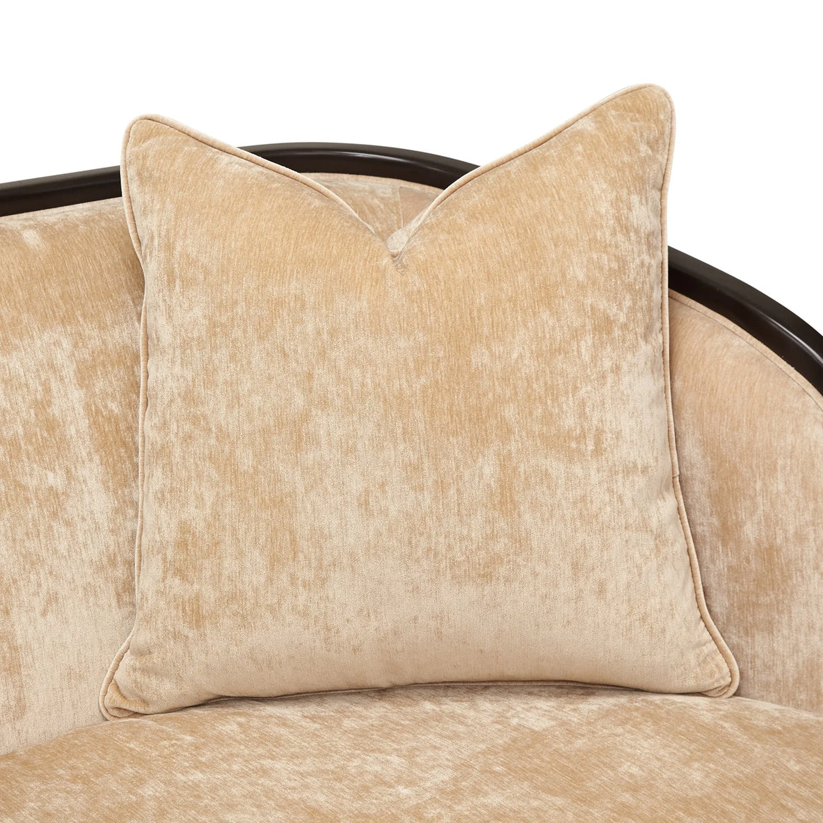 Michael Amini Malibu Crest Crotch Mahogany Sofa - Image 17