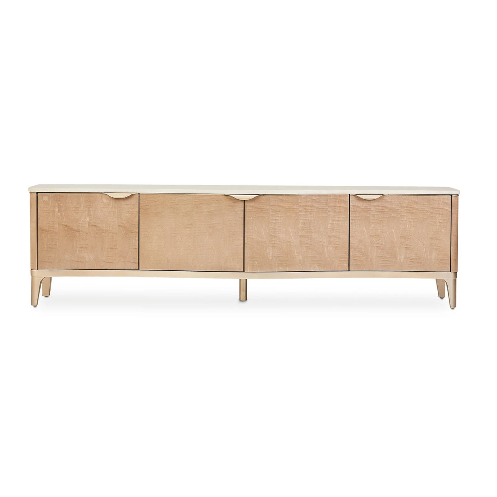 Michael Amini Malibu Crest TV Console Media Cabinet - Image 2