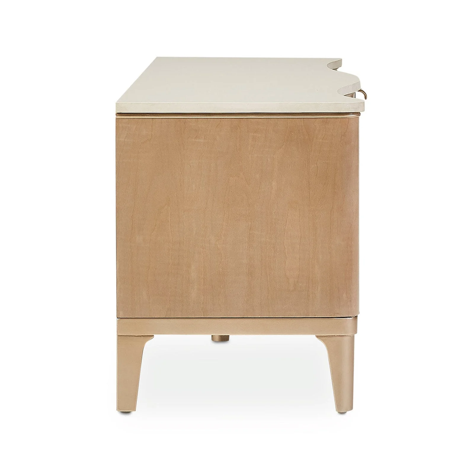 Michael Amini Malibu Crest TV Console Media Cabinet - Image 4