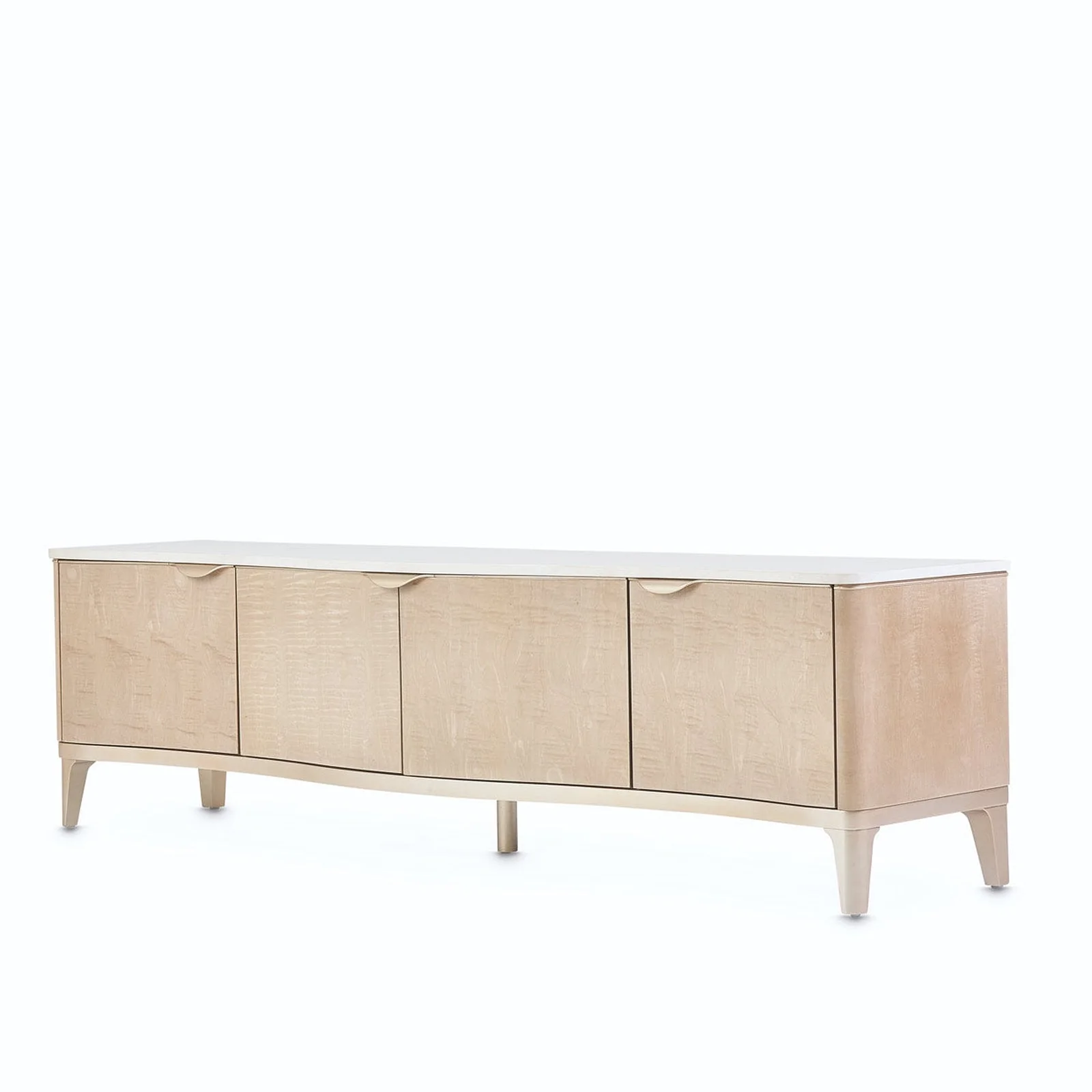 Michael Amini Malibu Crest TV Console Media Cabinet - Image 7