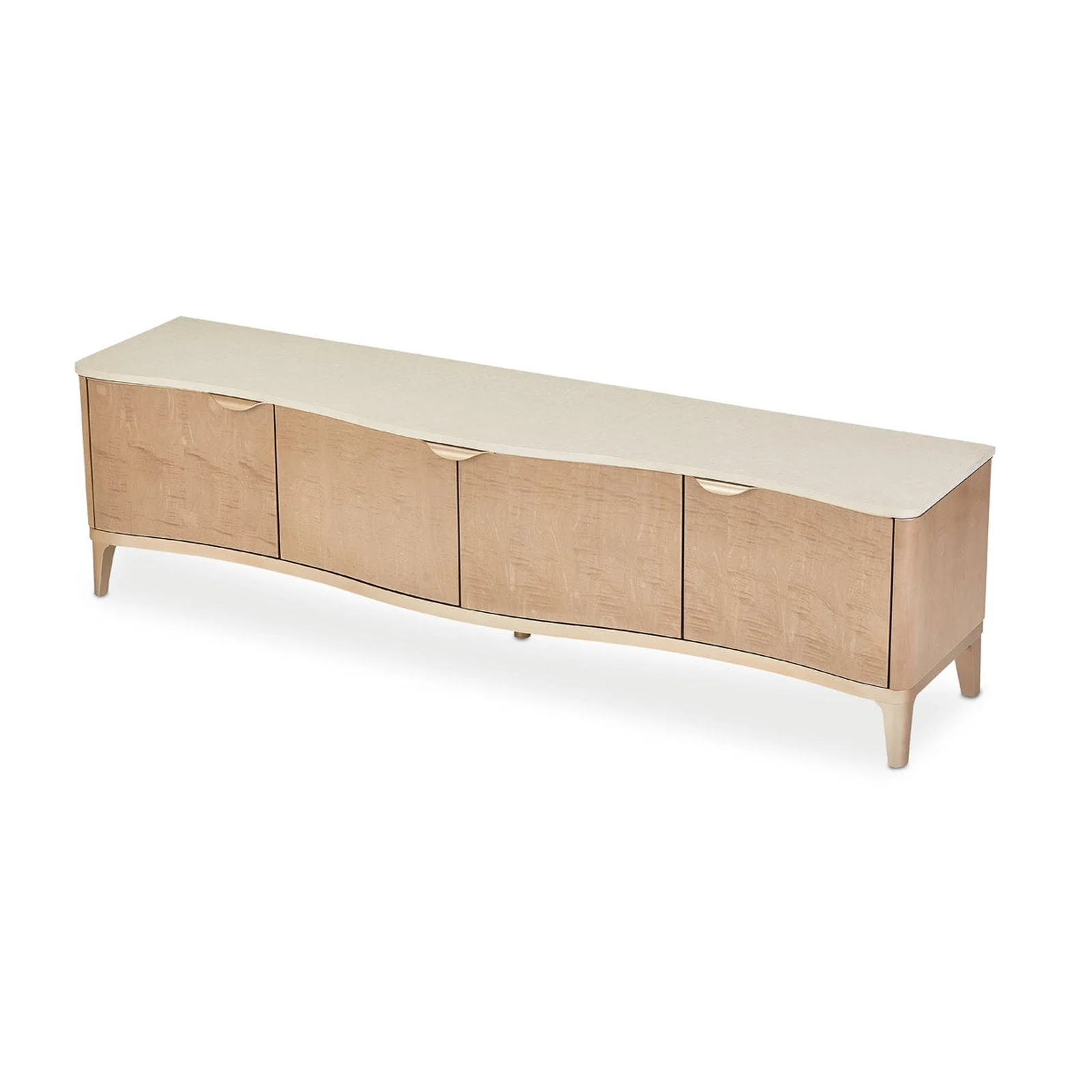Michael Amini Malibu Crest TV Console Media Cabinet - Image 8