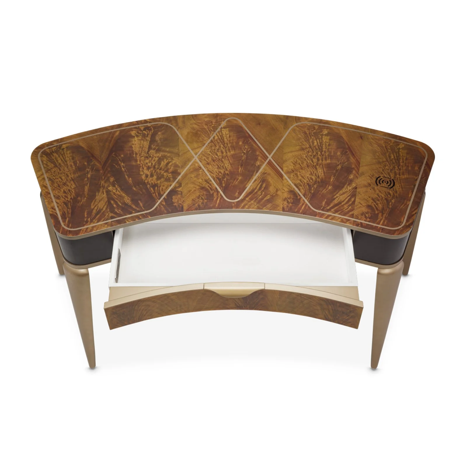 Michael Amini Malibu Crest Vanity with Mirror - Image 7