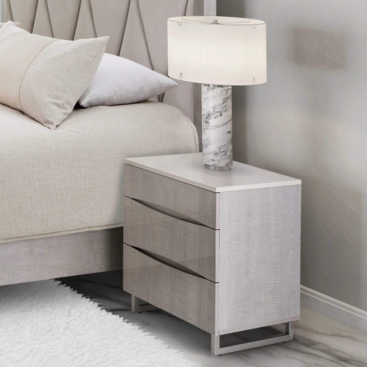 Michael Amini Marin Nightstand - Image 11