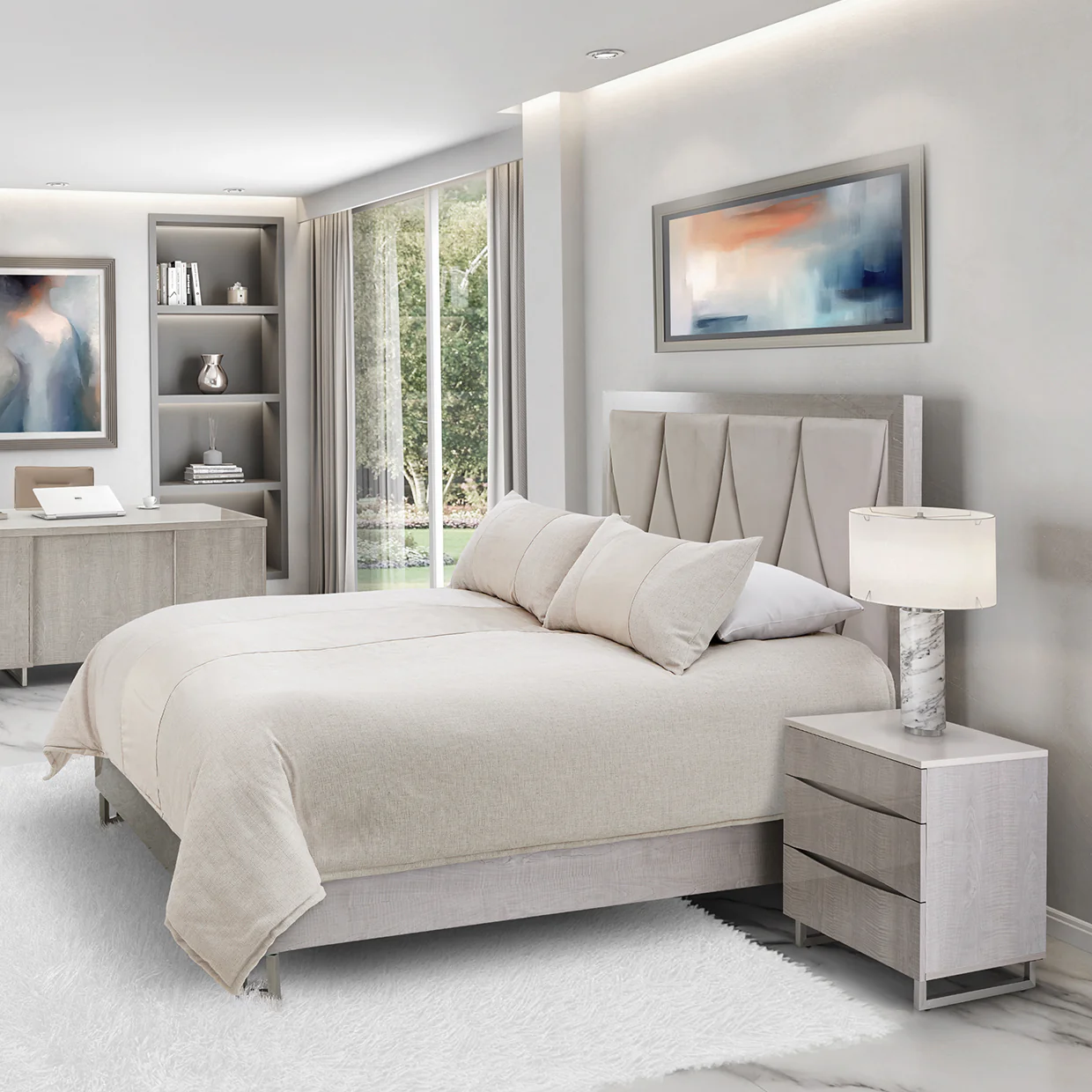Michael Amini Marin Nightstand - Image 12