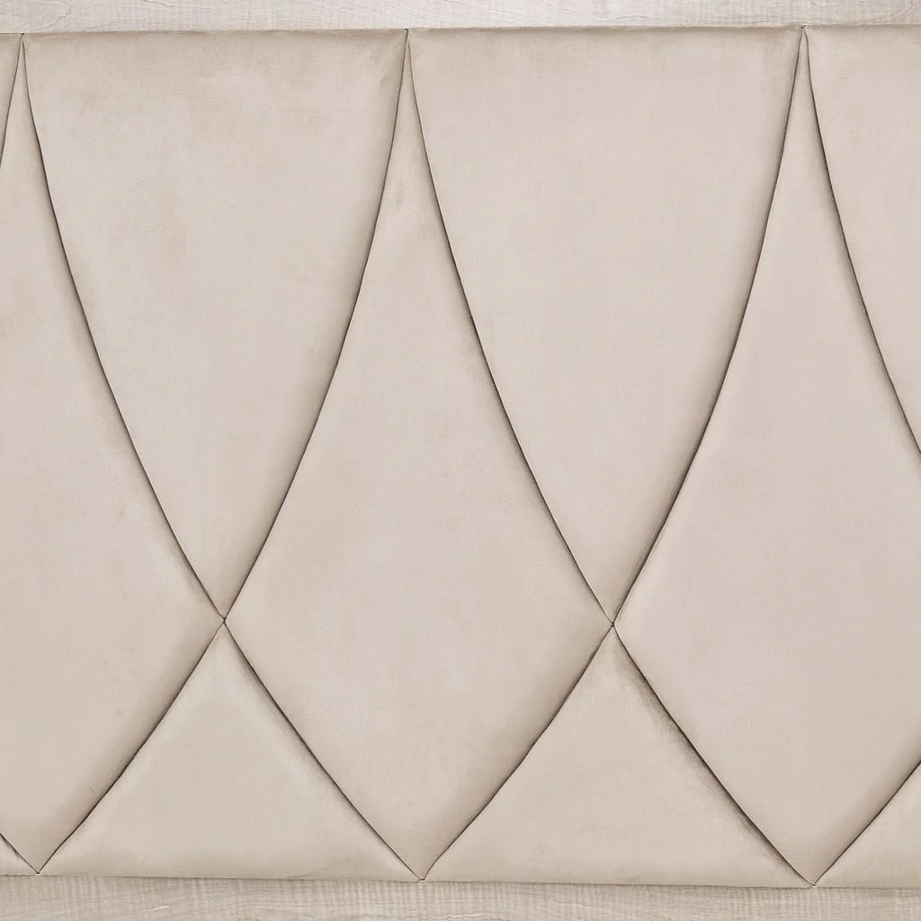 Michael Amini Marin Panel Bed - Greige - Image 9