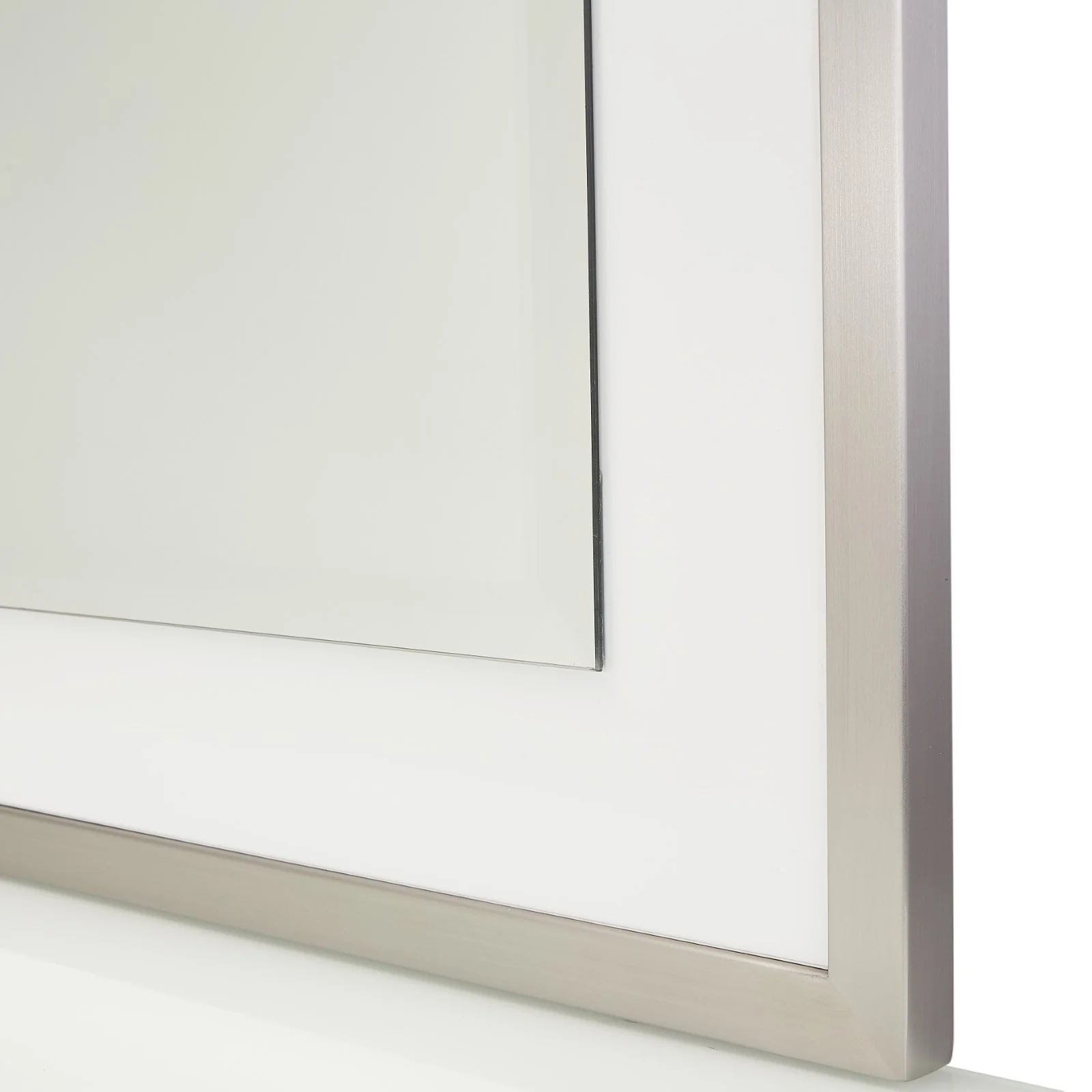 Michael Amini Marquee Dresser with Mirror - Cloud White - Image 5