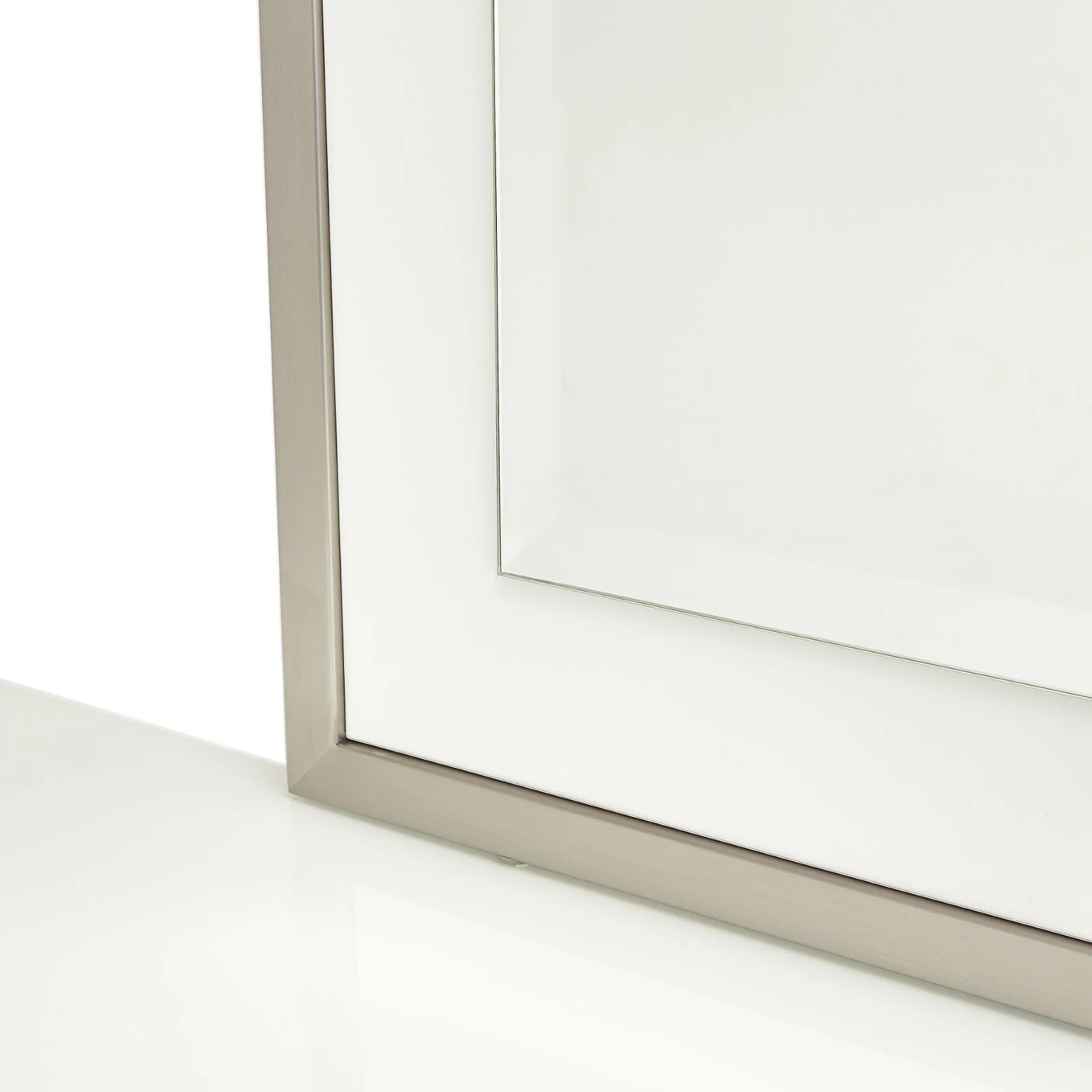Michael Amini Marquee Dresser with Mirror - Cloud White - Image 6