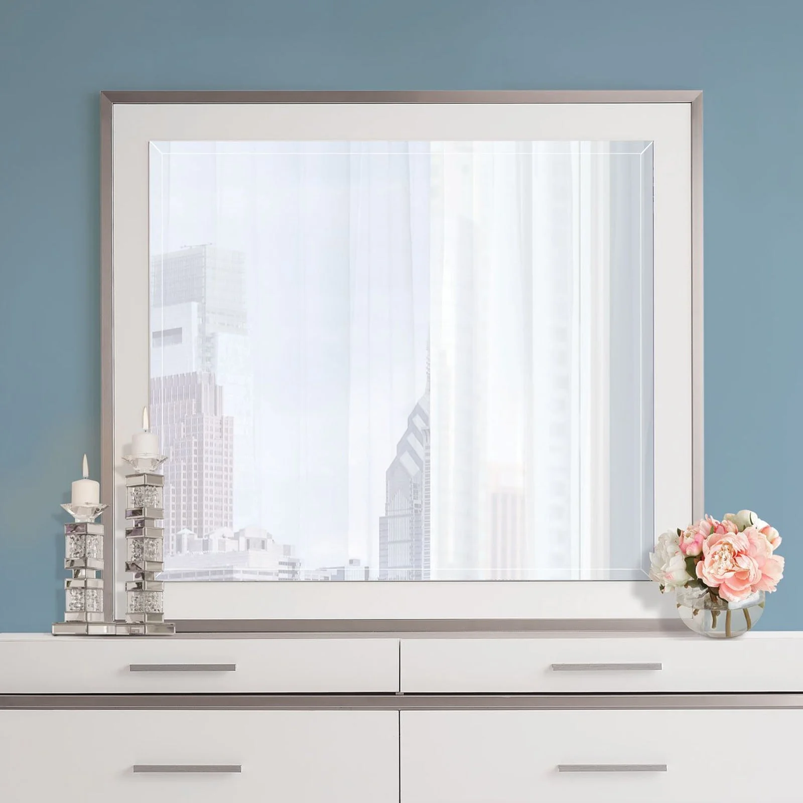 Michael Amini Marquee Wall Mirror - Image 5