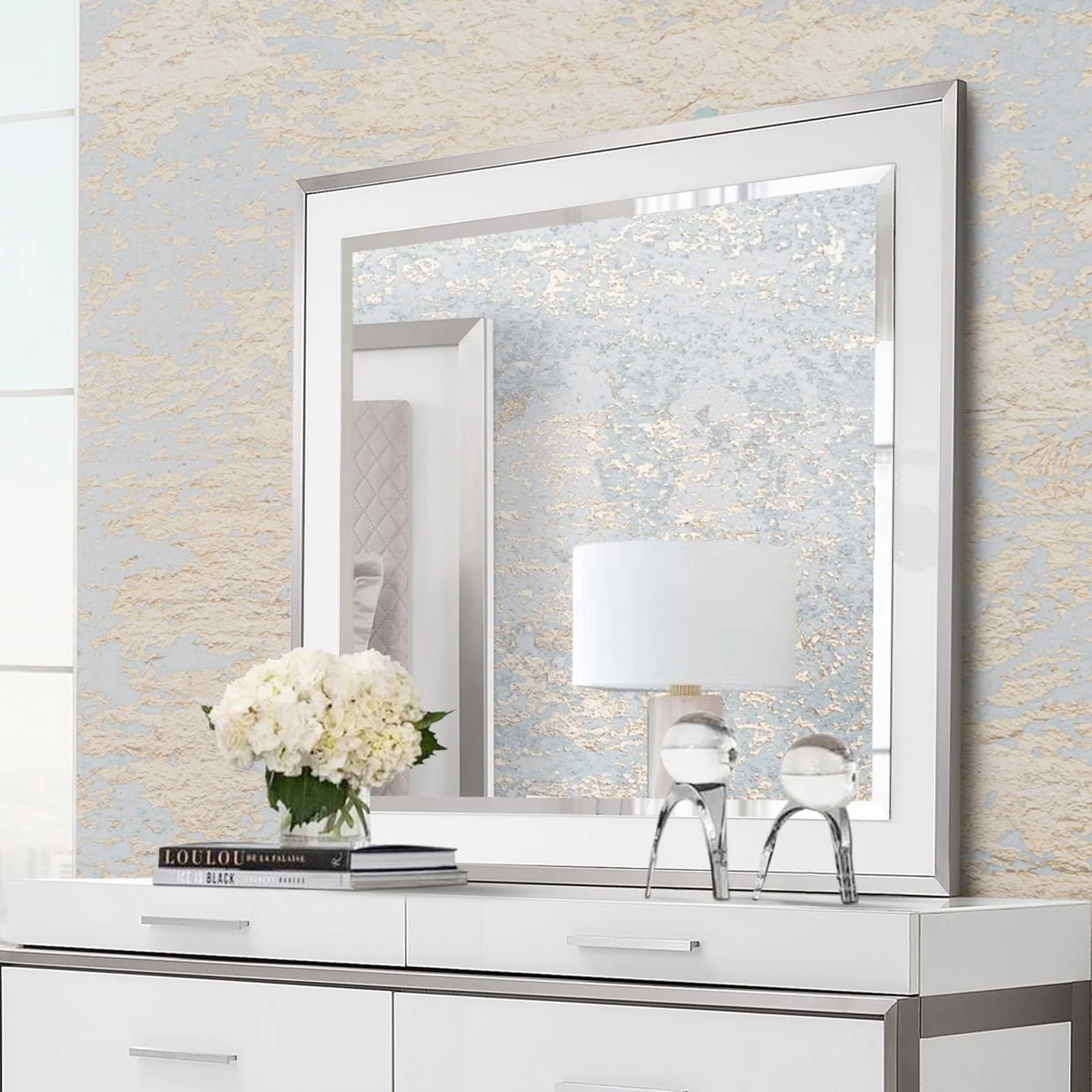 Michael Amini Marquee Wall Mirror - Image 7
