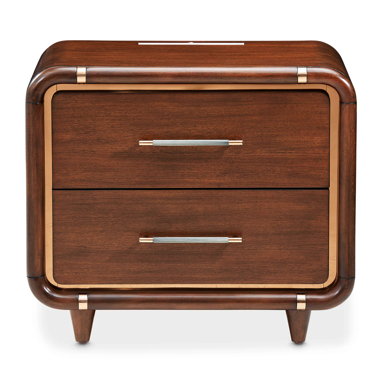 Michael Amini Mason Park Nightstand with LED Lighting - Image 6