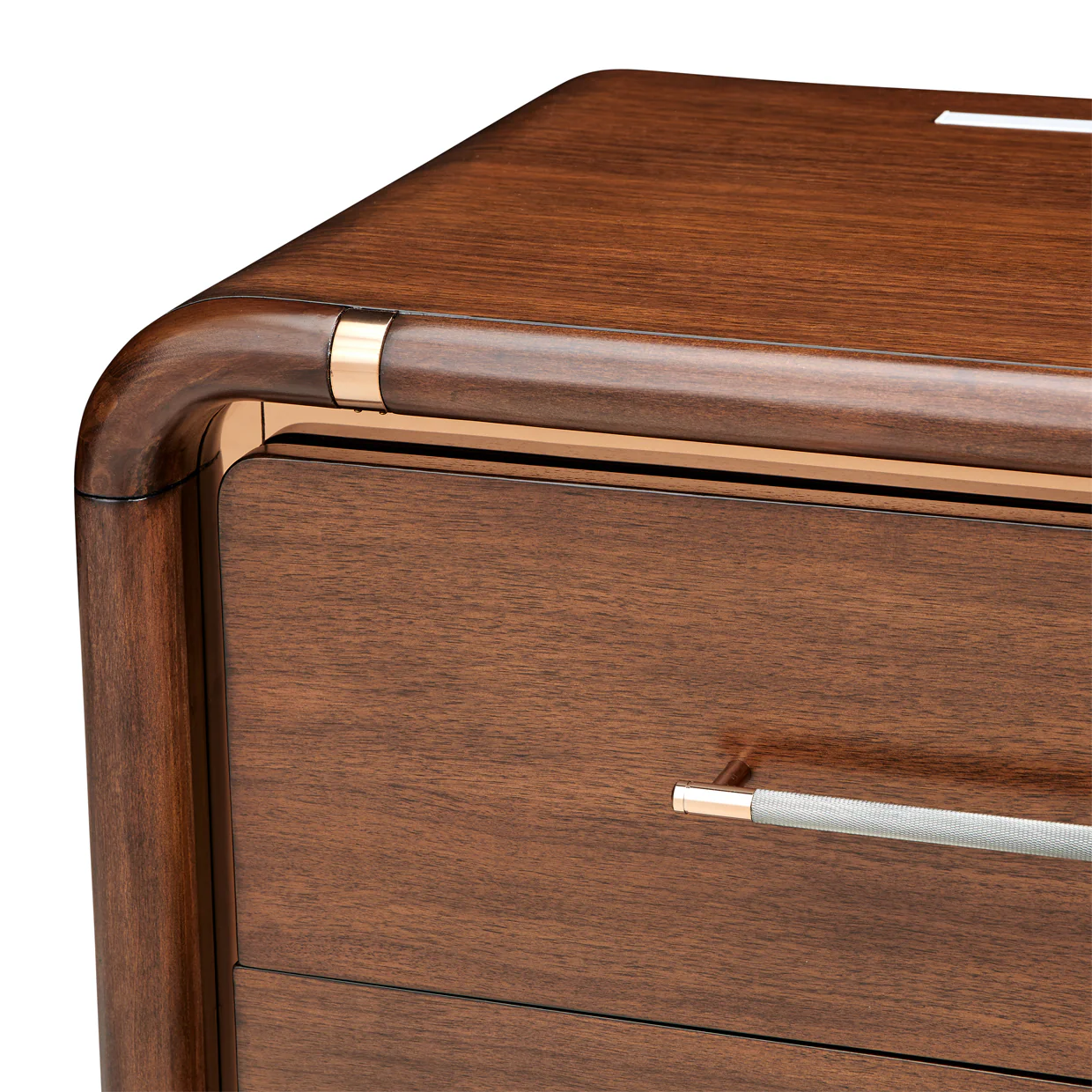 Michael Amini Mason Park Nightstand with LED Lighting - Image 9