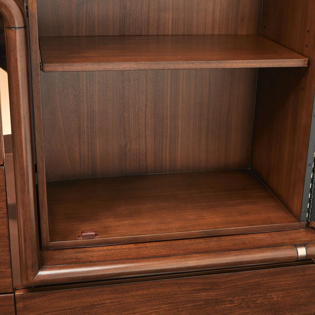 Michael Amini Mason Park Offset Chest with Storage Mirror - Umber - Image 10
