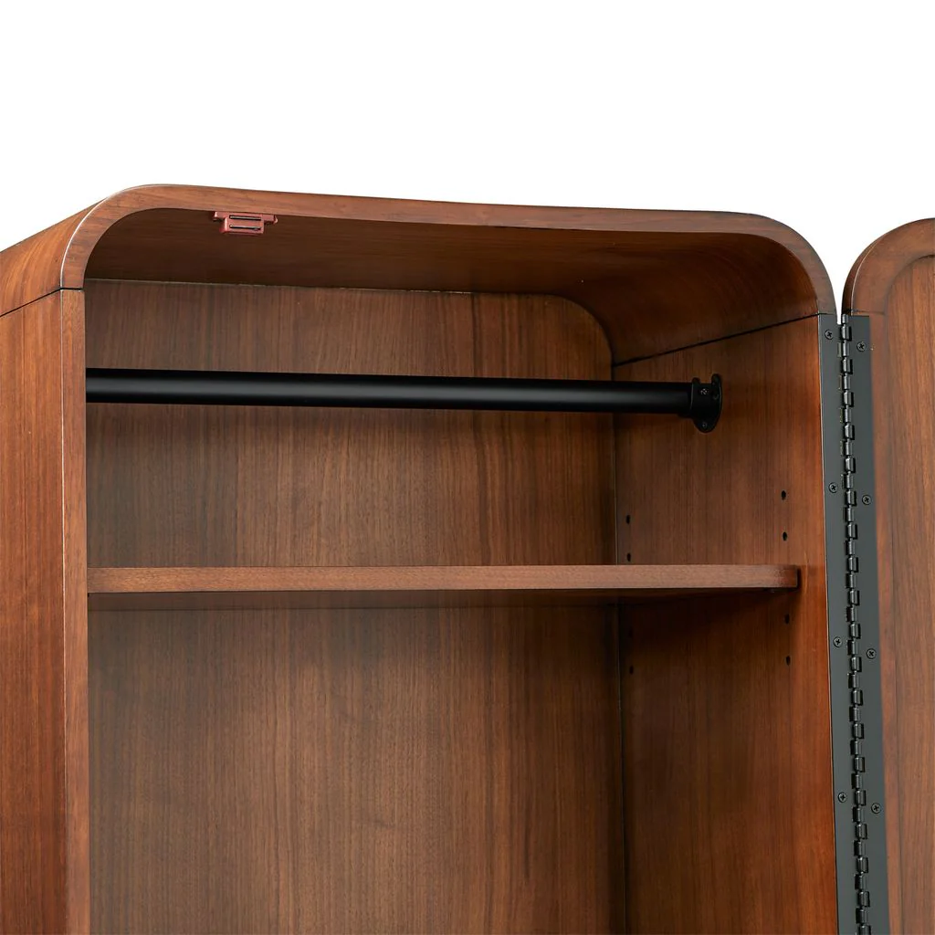 Michael Amini Mason Park Offset Chest with Storage Mirror - Umber - Image 11