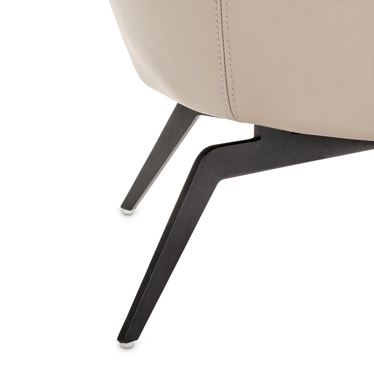 Michael Amini Mia Bella Bergamo Accent Chair St. Steel - Image 12