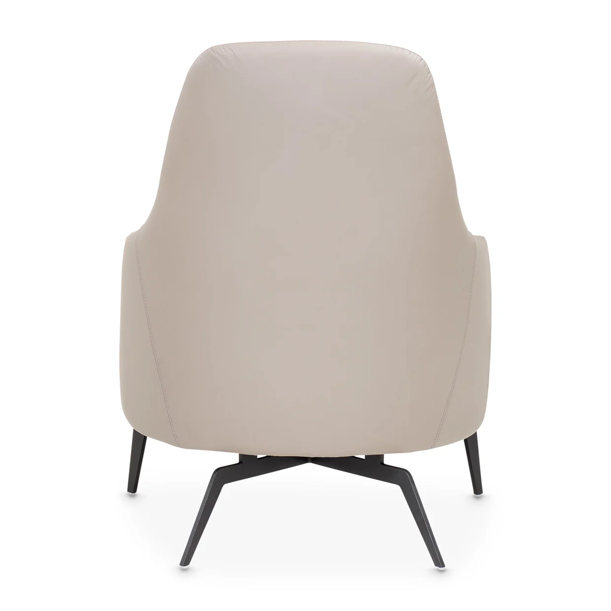 Michael Amini Mia Bella Bergamo Accent Chair St. Steel - Image 4