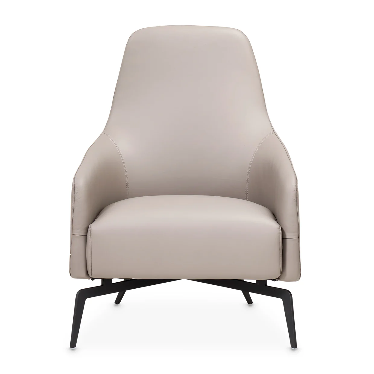 Michael Amini Mia Bella Bergamo Accent Chair St. Steel - Image 8