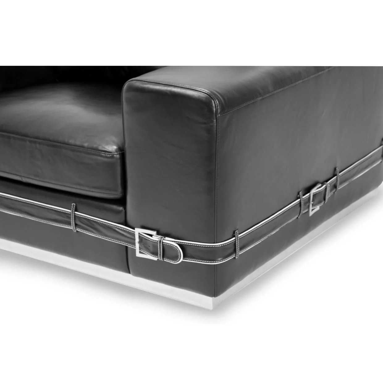 Michael Amini Mia Bella Ciras Leather Chair - Image 8