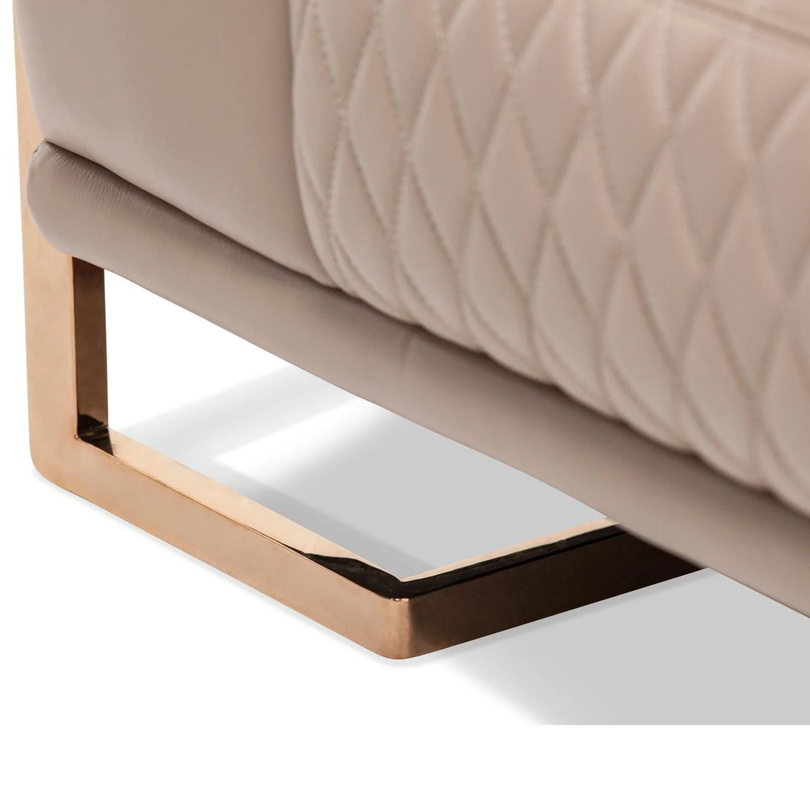 Michael Amini Mia Bella Gianna Leather Accent Chair - Image 2