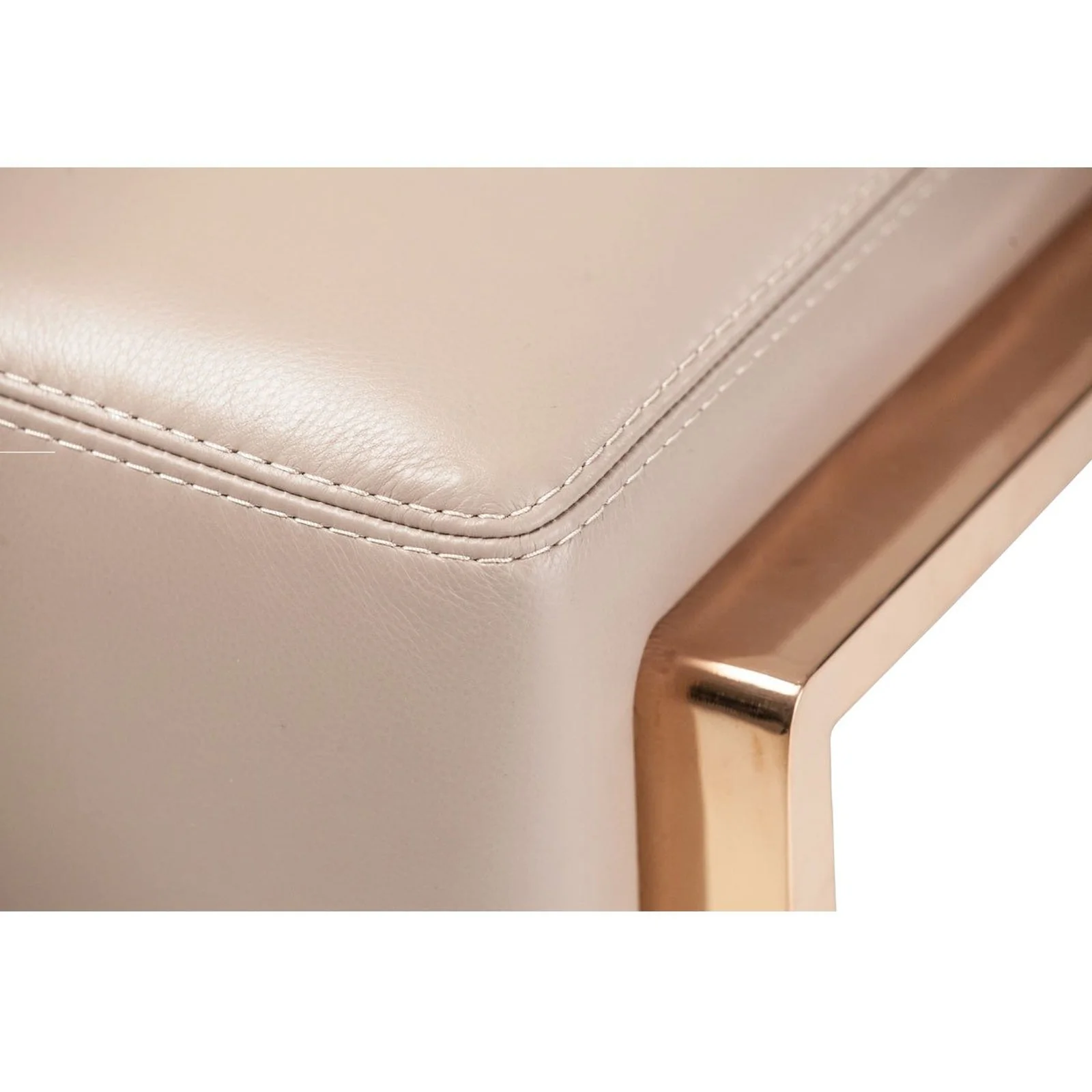 Michael Amini Mia Bella Gianna Leather Accent Chair - Image 3