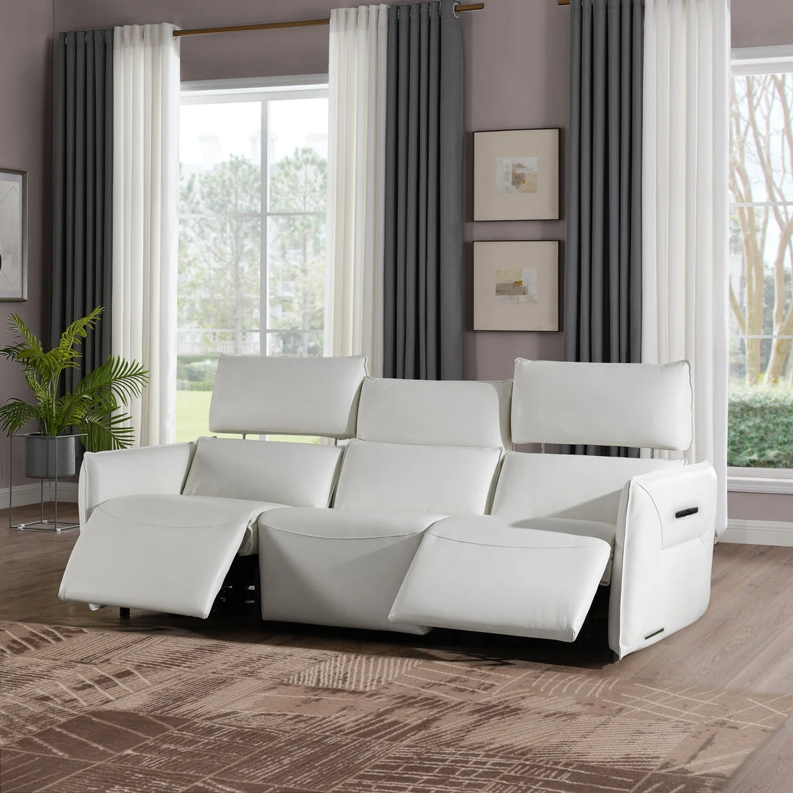Michael Amini Mia Bella Verona 3 PC Sectional Sofa - Image 2