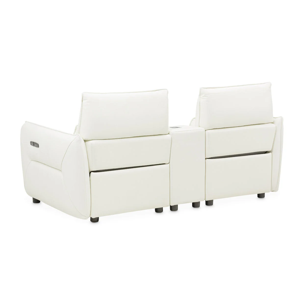 Michael Amini Mia Bella Verona Sectional Loveseat w/Storage Console 3pc - Image 4