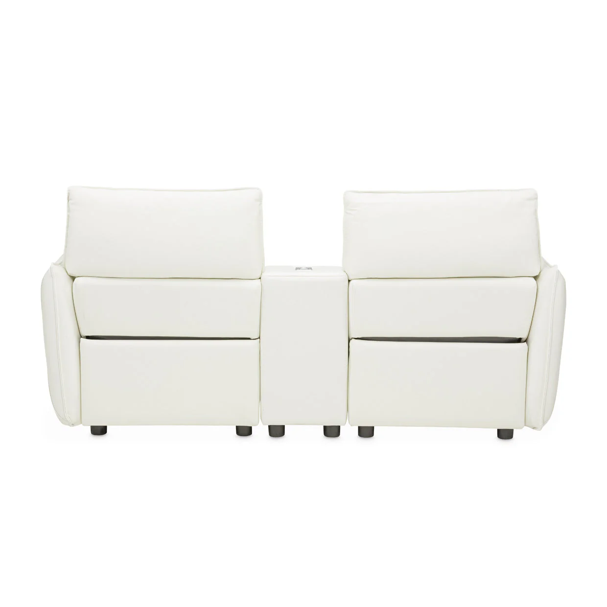 Michael Amini Mia Bella Verona Sectional Loveseat w/Storage Console 3pc - Image 5