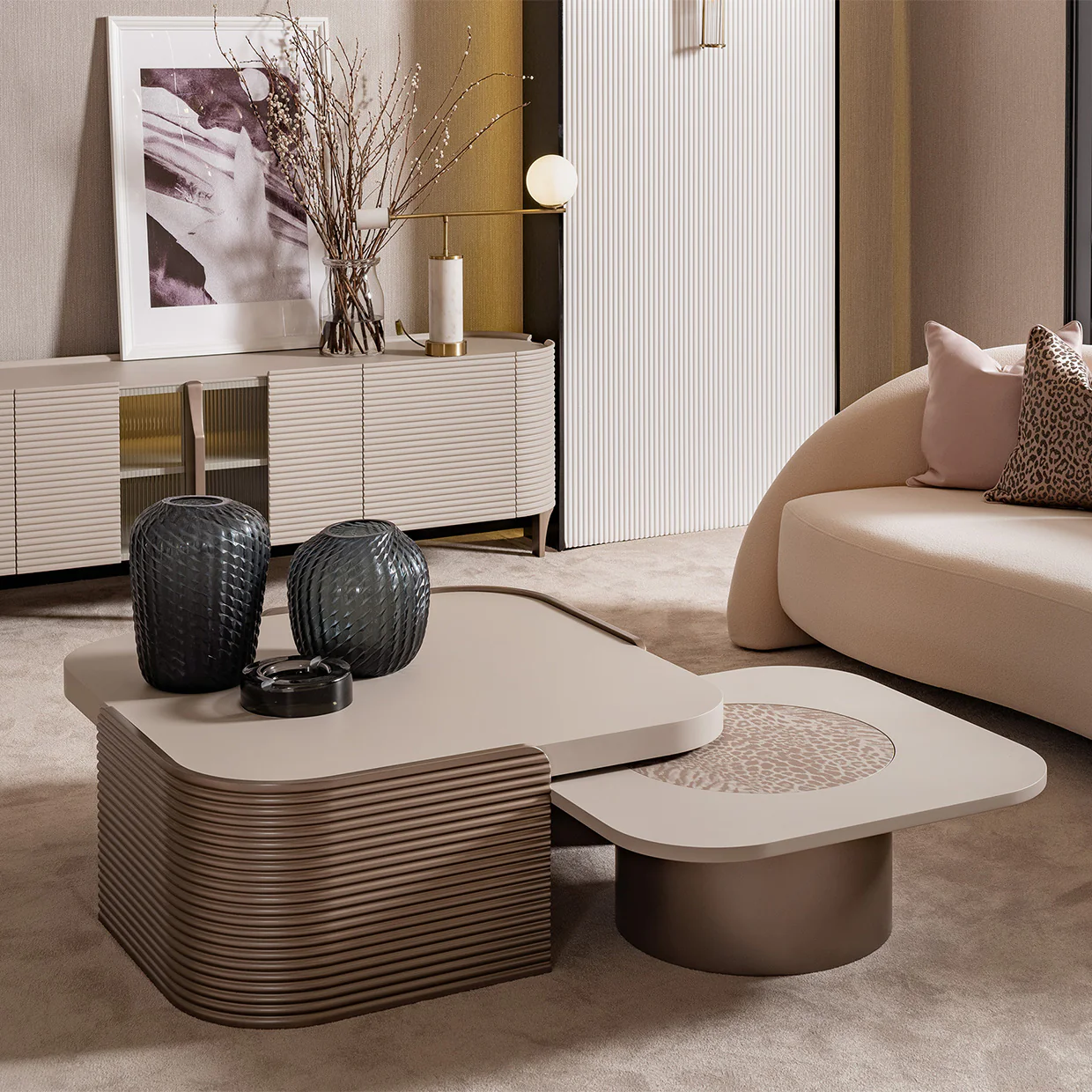 Michael Amini Mod Dream Cocktail Table - Image 6