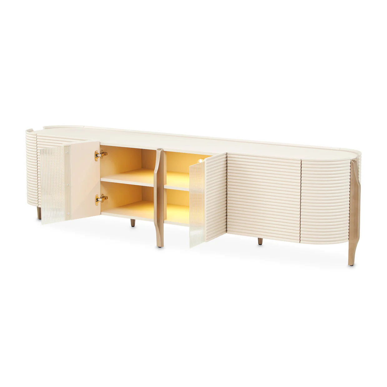 Michael Amini Mod Dream Media Cabinet - Image 7