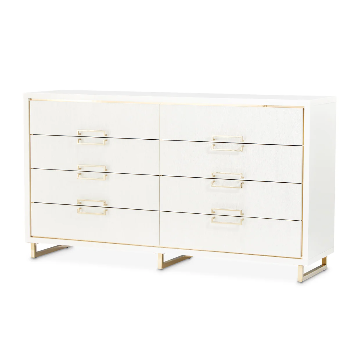 Michael Amini Palm Gate Dresser Cloud White - Image 3
