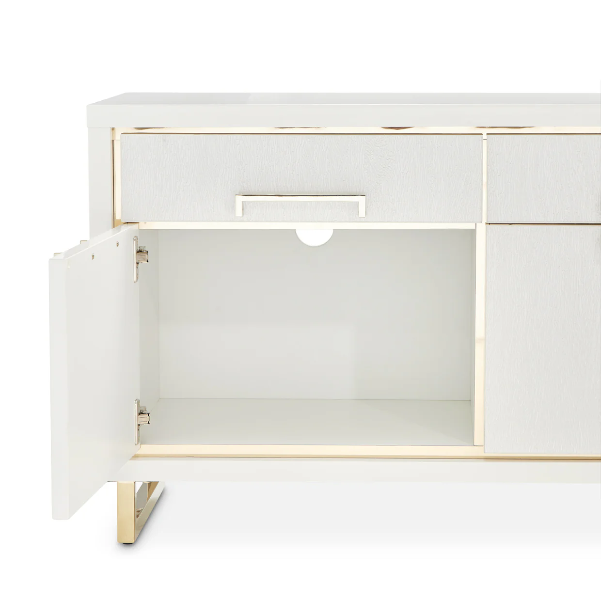 Michael Amini Palm Gate Media Cabinet - Image 15