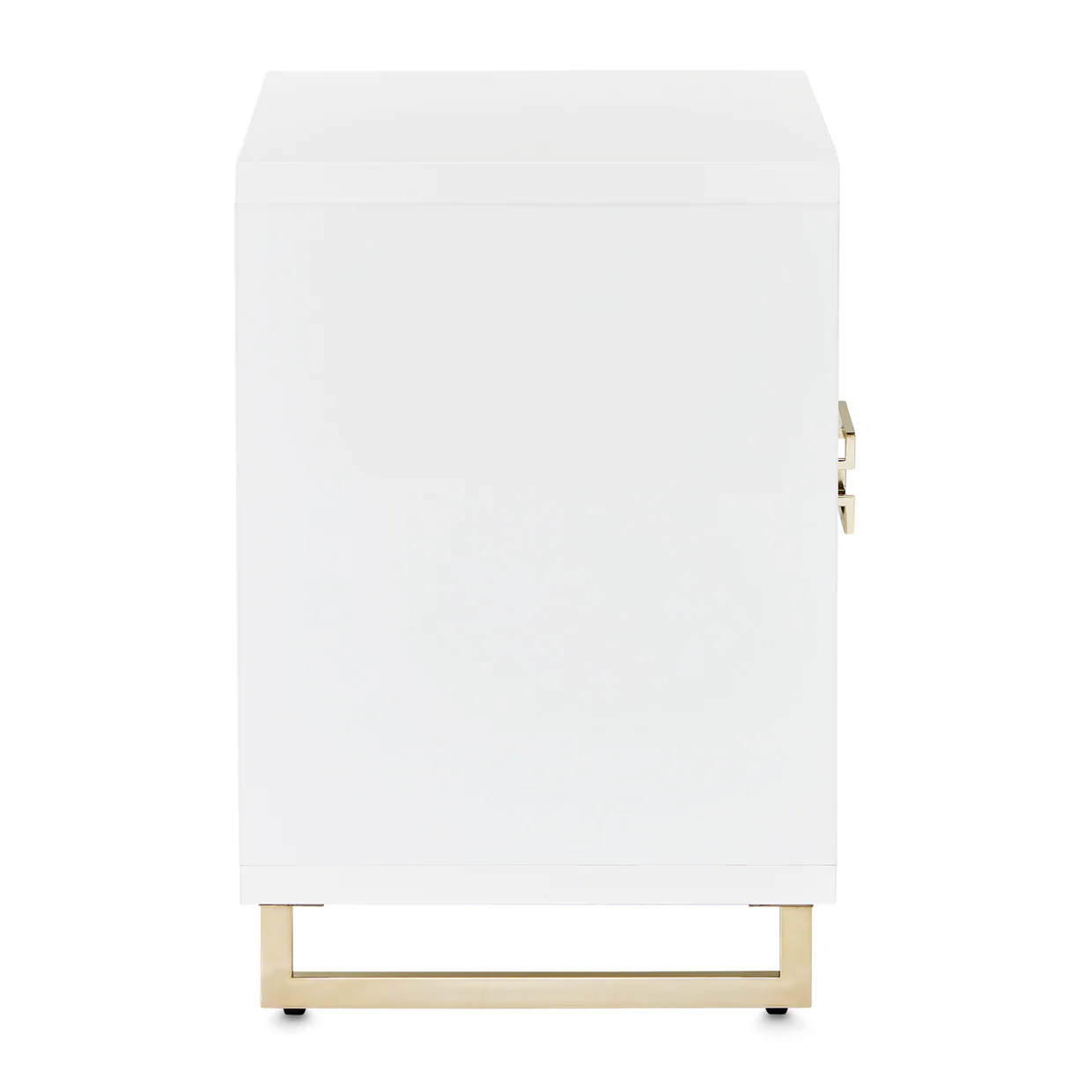 Michael Amini Palm Gate Nightstand Cloud White - Image 2