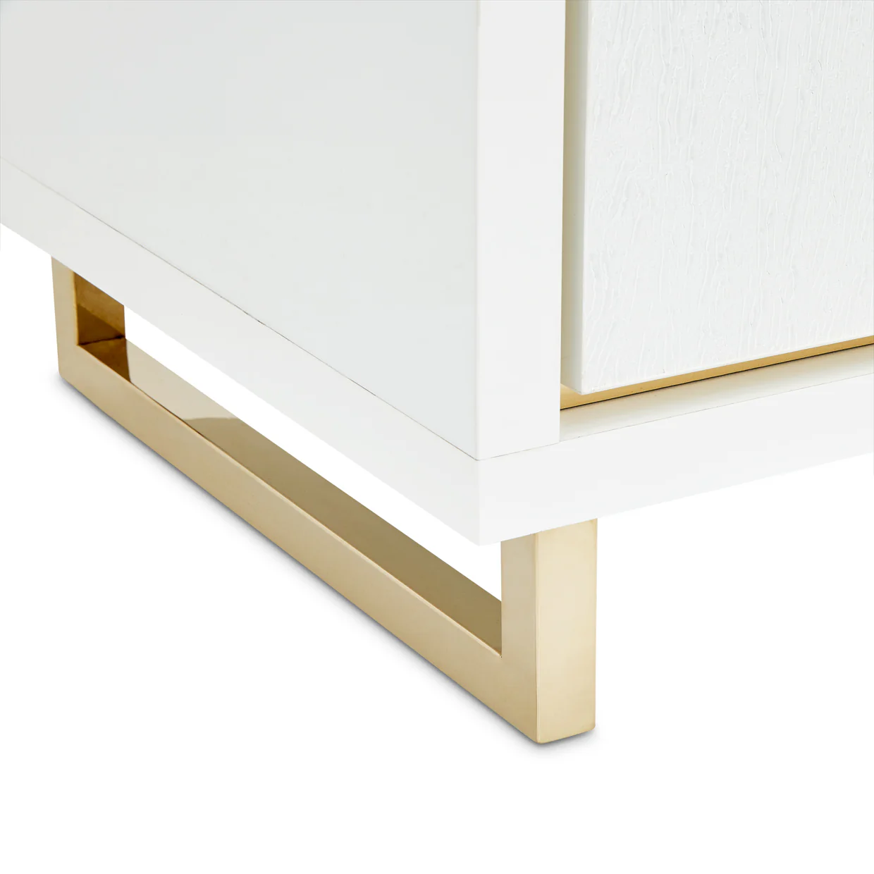 Michael Amini Palm Gate Nightstand Cloud White - Image 4