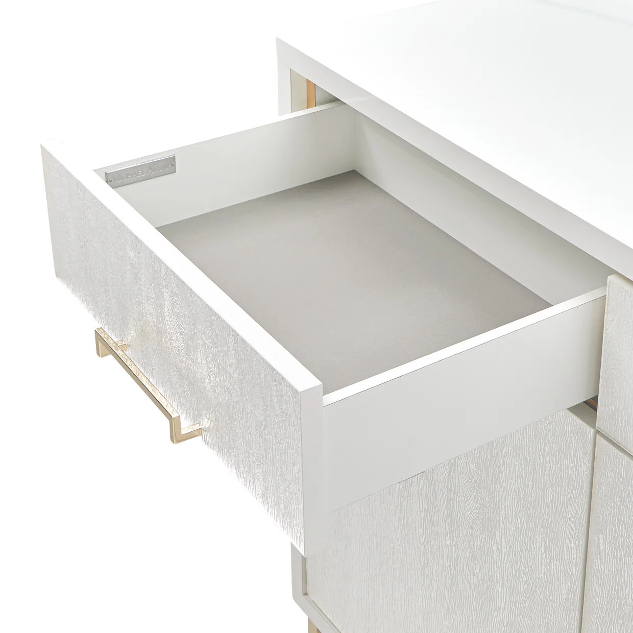 Michael Amini Palm Gate Palm Gate Sideboard Clould White - Image 10