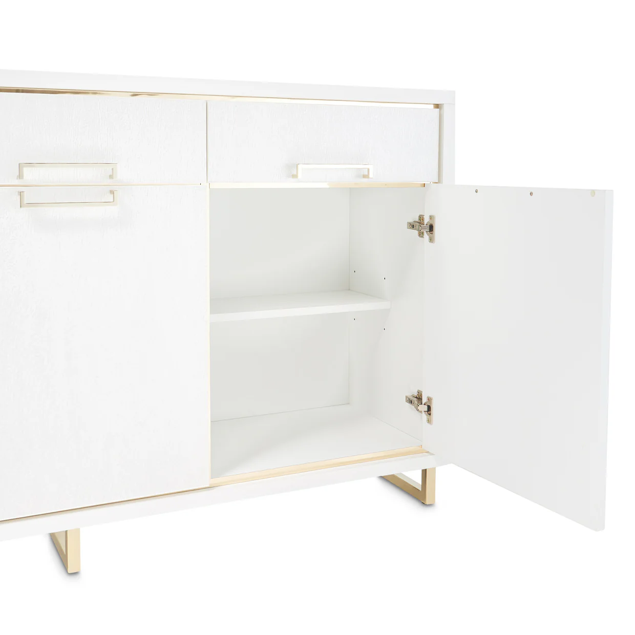 Michael Amini Palm Gate Palm Gate Sideboard Clould White - Image 11