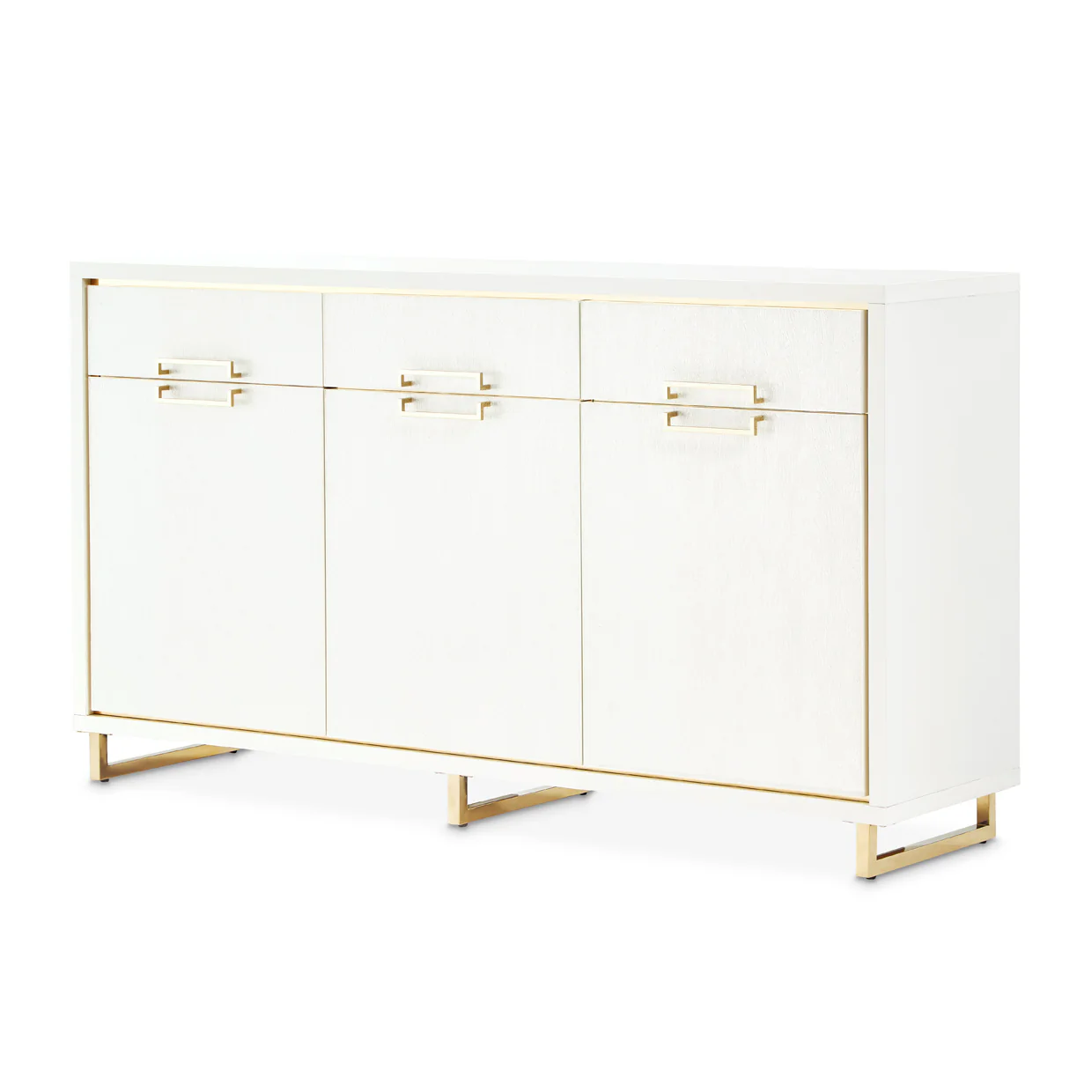 Michael Amini Palm Gate Palm Gate Sideboard Clould White - Image 4