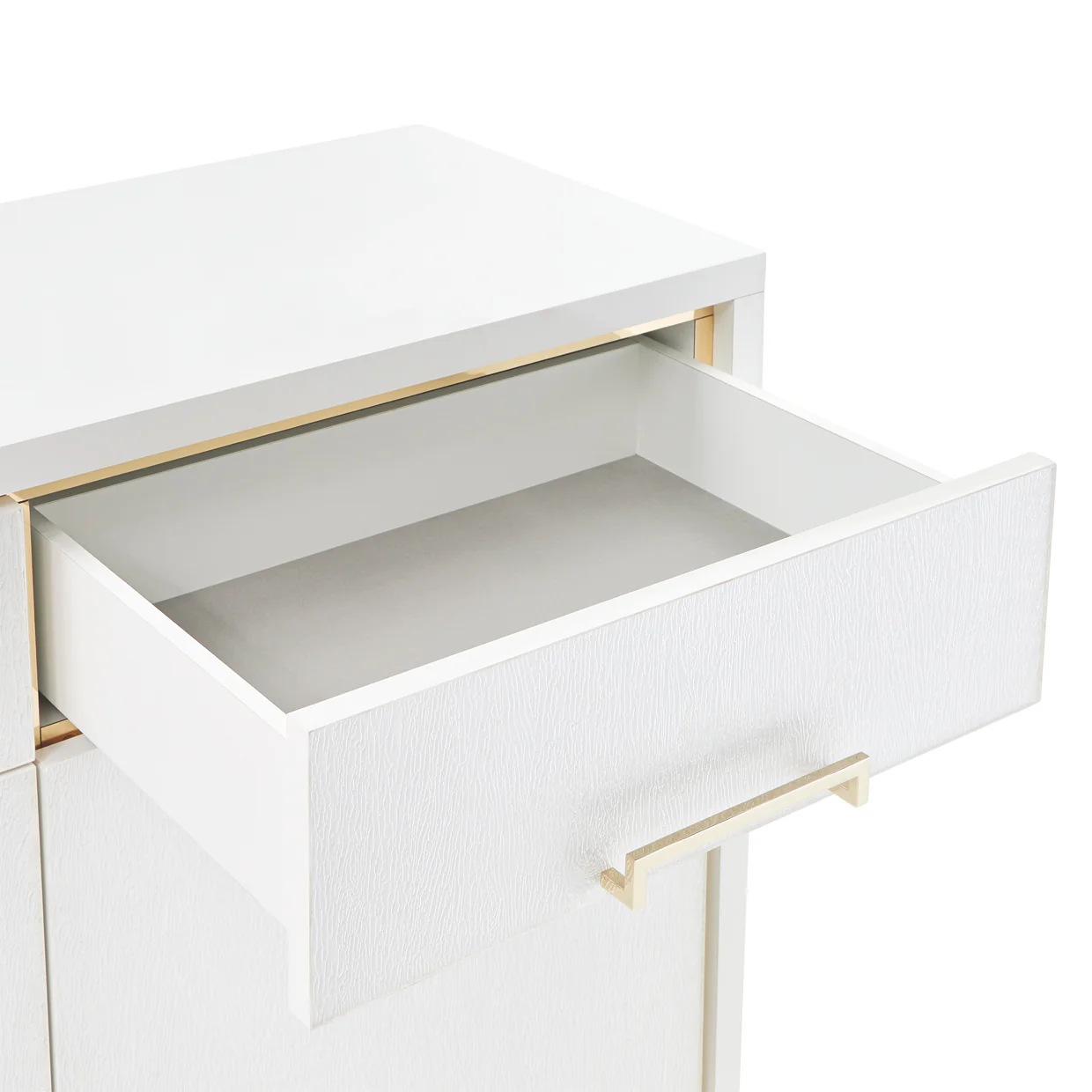 Michael Amini Palm Gate Palm Gate Sideboard Clould White - Image 8