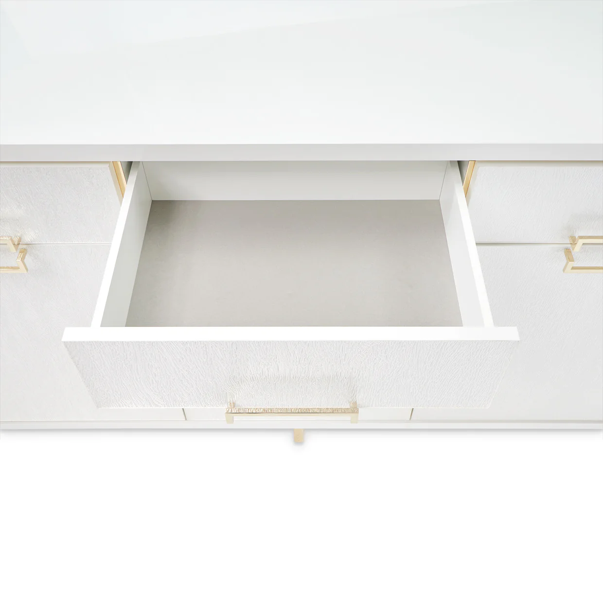 Michael Amini Palm Gate Palm Gate Sideboard Clould White - Image 9