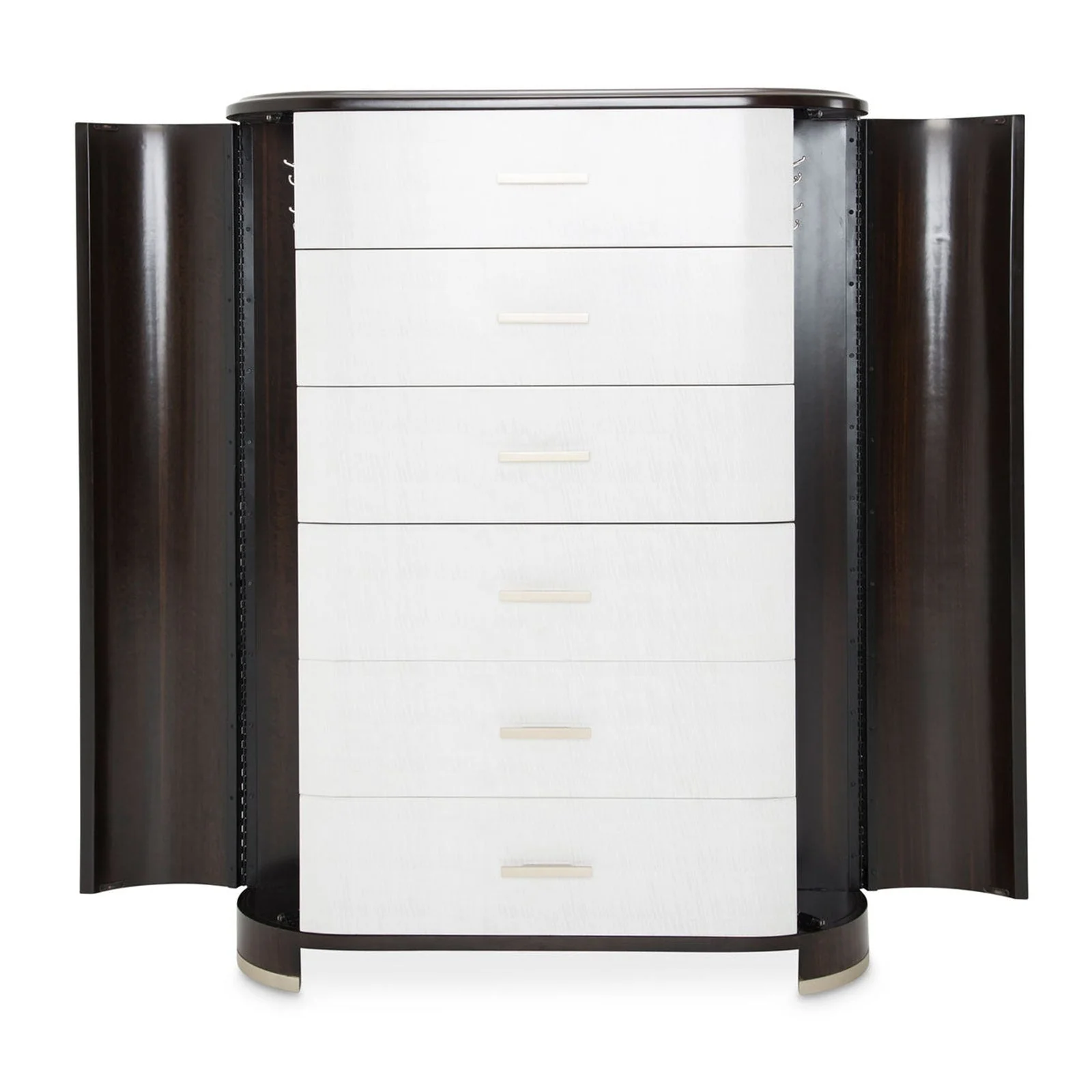 Michael Amini Paris Chic 6 Drawer Chest Espresso - Image 3