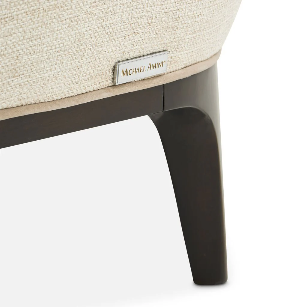 Michael Amini Paris Chic Accent Chair - Cremini/Espresso - Image 14