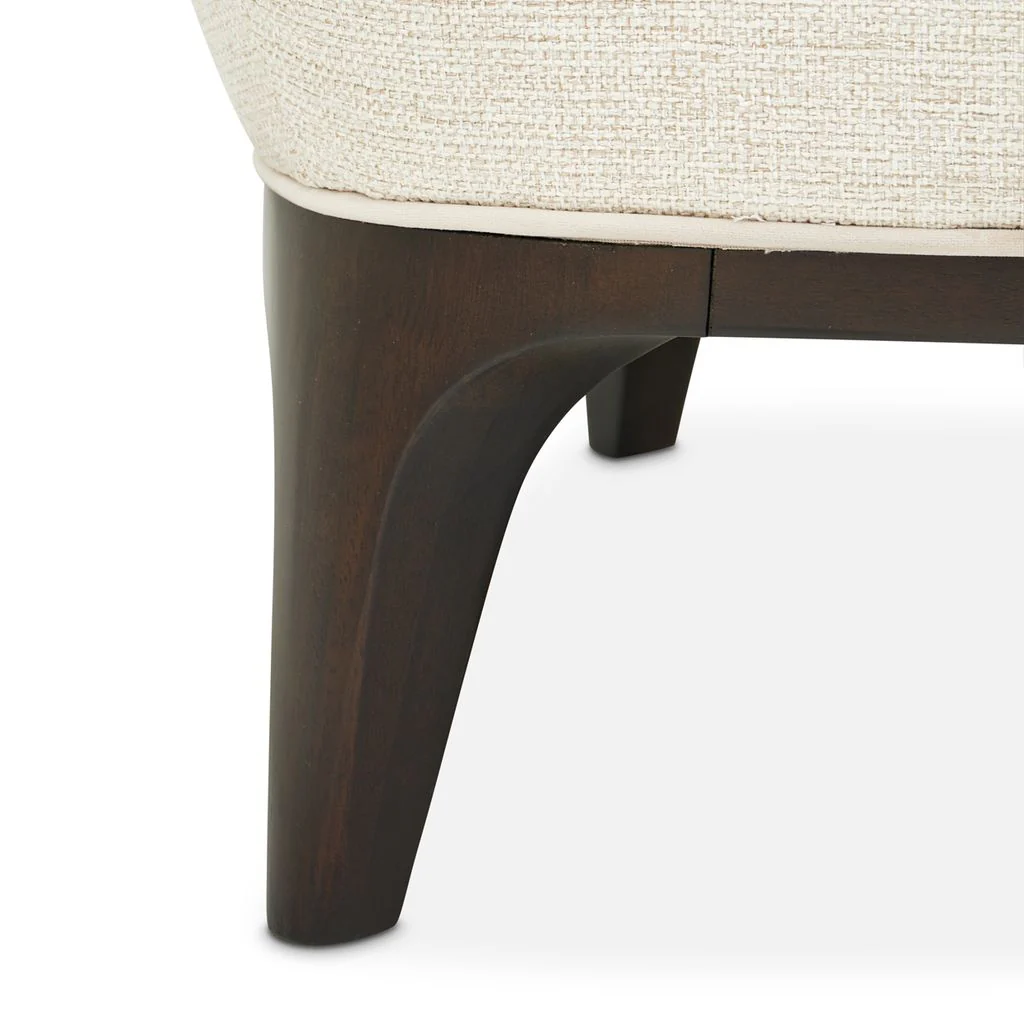 Michael Amini Paris Chic Accent Chair - Cremini/Espresso - Image 15