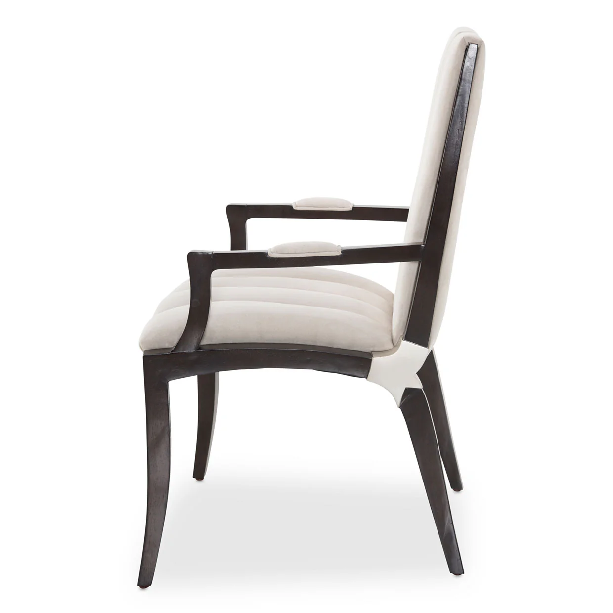 Michael Amini Paris Chic Assembled. Arm Chair Espresso - Image 4