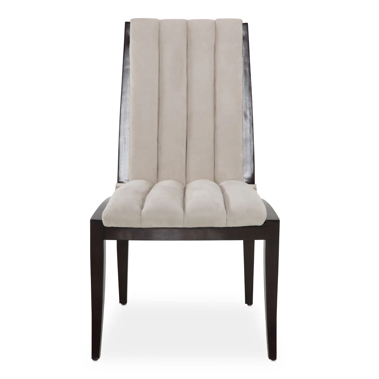 Michael Amini Paris Chic Assembled Side Chair Espresso - Image 3