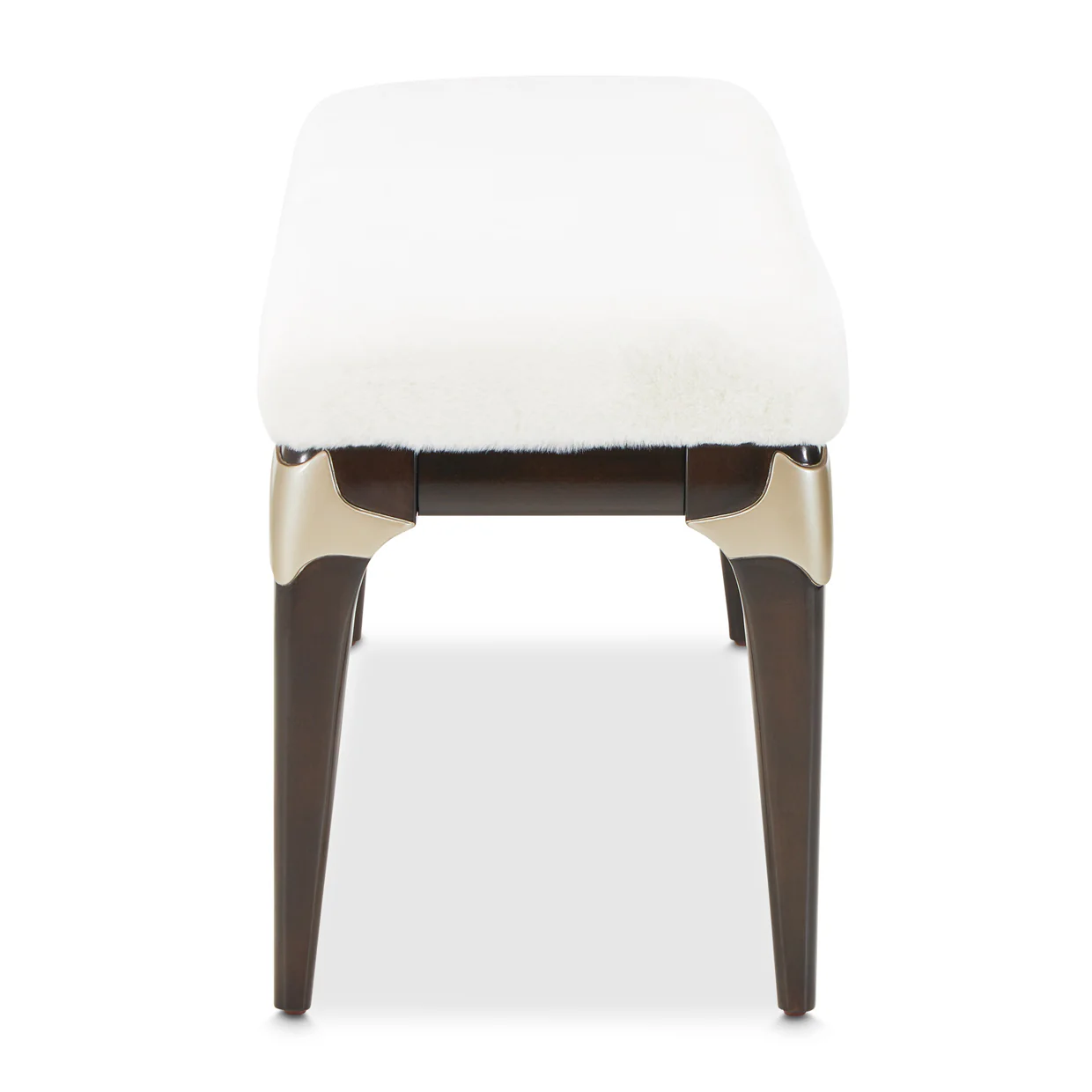Michael Amini Paris Chic Bed Bench Espresso - Image 4